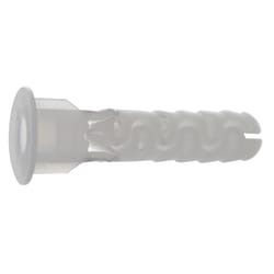 HILLMAN Caiman 5/16 in. D X 1-5/8 in. L Nylon Round Head Screw and Anchor 4 pk
