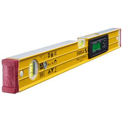 STABILA 24 in. Aluminum Magnetic Type 96M-2 Electronic Level 2 vial