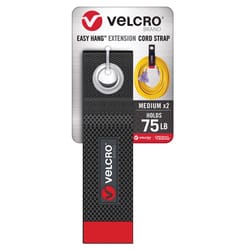 VELCRO Brand Easy Hang Medium Nylon Strap 14 in. L 2 pk