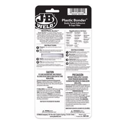 J-B Weld PlasticBonder High Strength Plastic Bonder Paste 0.85 oz