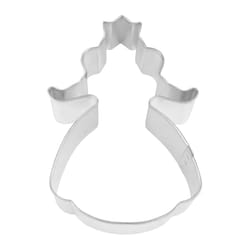 R&M International Corp International Corp 5 in. L Princess Cookie Cutter Silver 1 pc
