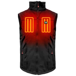 ActionHeat XXXL Men's Heated Vest with Charger/Power Source Only Black