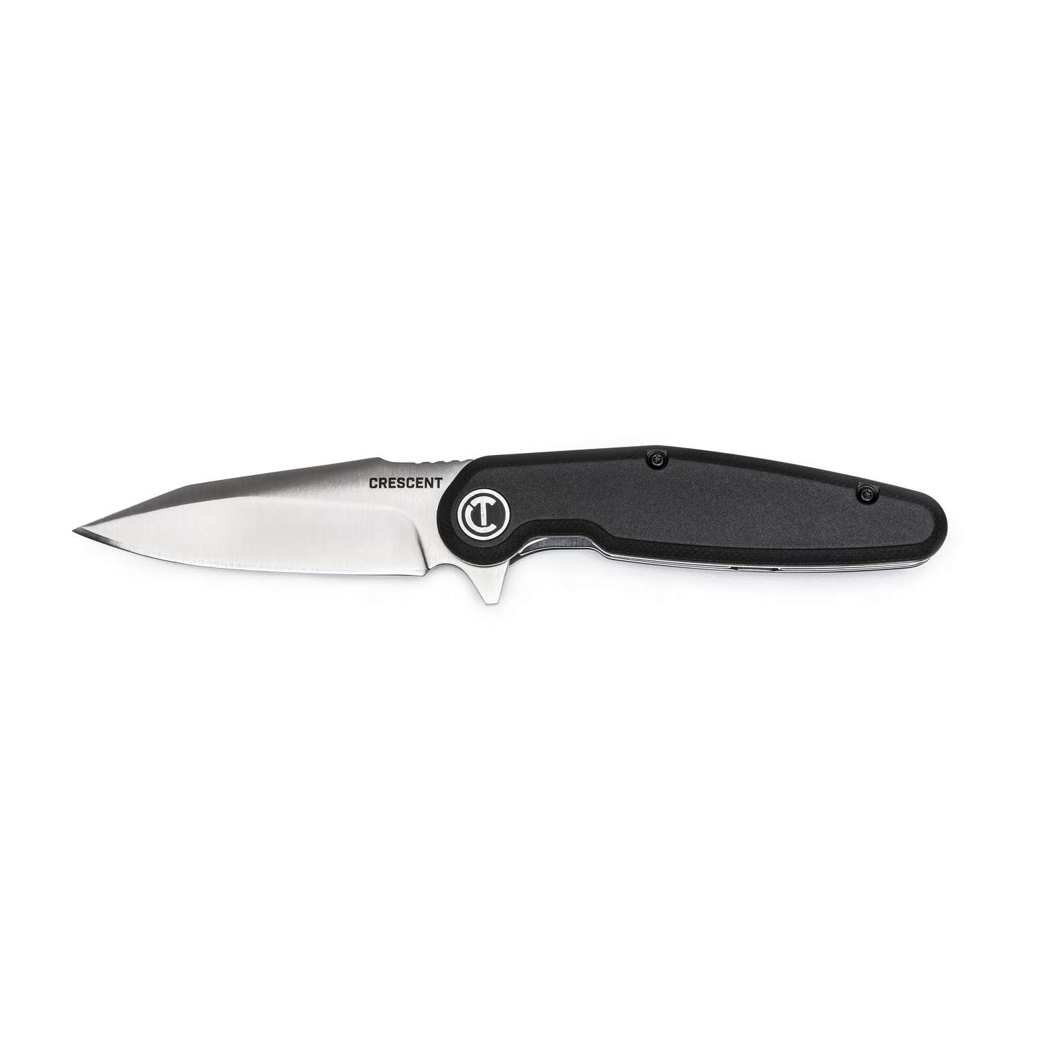 Crescent Black 5CR15MOV Stainless Steel 8.5 in. Pocket Knife Ace Hardware