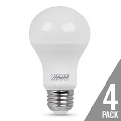 Ace A19 E26 (Medium) LED Bulb Soft White 60 Watt Equivalence 4 pk
