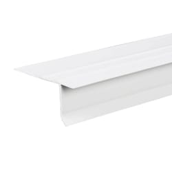 Amerimax 2.5 in. W X 120 in. L Vinyl Drip Edge Flashing White