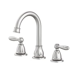 OakBrook Jennifer Brushed Nickel Traditional Widespread Bathroom Sink Faucet 8 in.