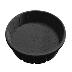 Gracious Living Black Polyethylene Utility Basin