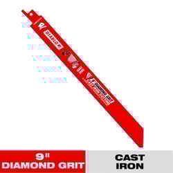 Diablo 9 in. Diamond Grit Thin Kerf Reciprocating Saw Blade 1 pk
