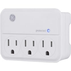 GE Grounded 3 outlets Outlet Tap Surge Protection 1 pk