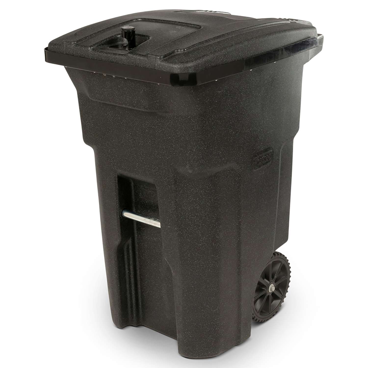 Toter Bear Tough 64 gal Polyethylene Wheeled Trash Can Lid Included ...