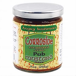 Angry Irishman Corrosive Pub Mustard Hot Sauce 9 oz