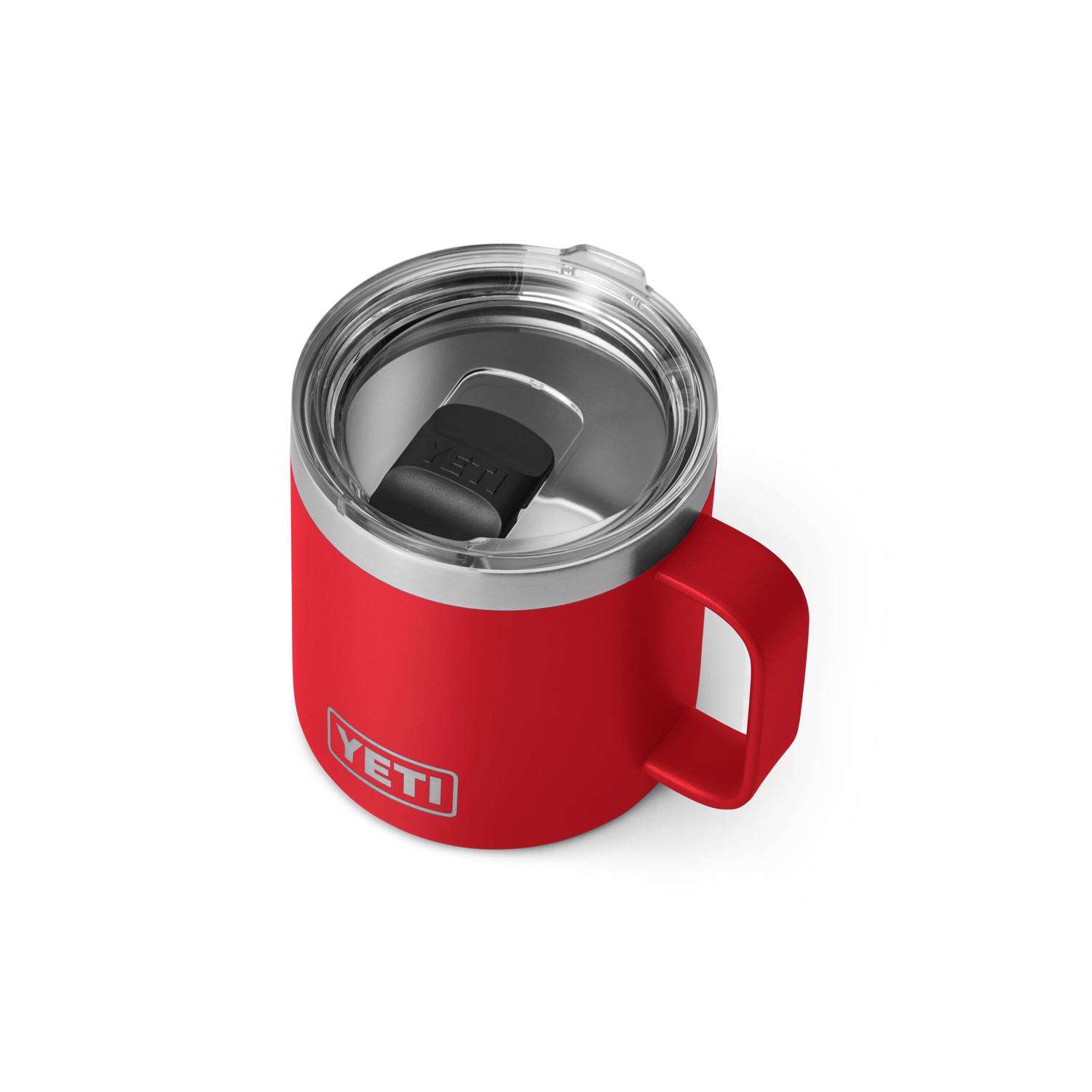 YETI Rambler 14 oz Rescue Red BPA Free Mug with MagSlider Lid