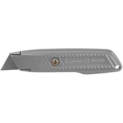 Stanley Interlock 5-1/2 in. Fixed Blade Utility Knife Gray 1 pk