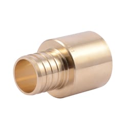 SharkBite 1 in. Crimp X 1 in. D PEX Brass Adapter