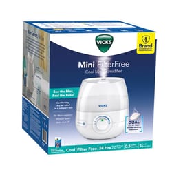 Vicks 0.5 gal 200 sq ft Manual Filter-Free Humidifier