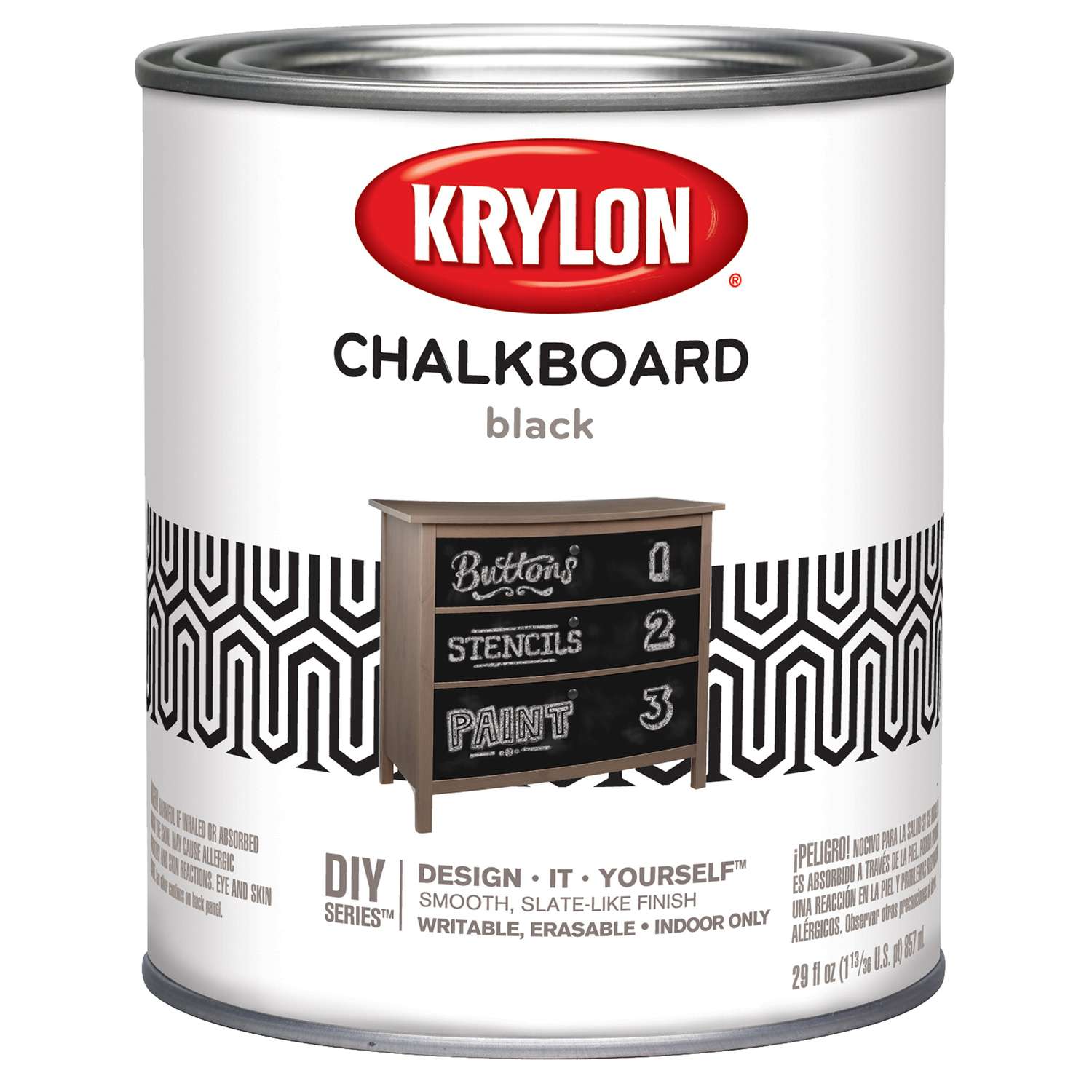 Americana Black Slate Chalkboard Paint (2 oz)