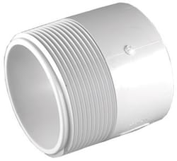 Charlotte Pipe Schedule 30 3 in. MPT PVC Pipe Adapter