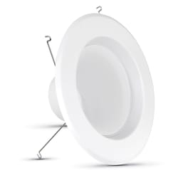 Feit Enhance White 5-6 in. W LED Dimmable Recessed Downlight 10.2 W