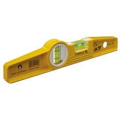 STABILA 10 in. Aluminum Magnetic Type 81 SM Torpedo Level 2 vial