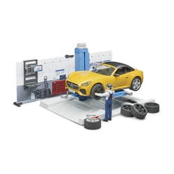 Bruder Bworld Car Service Toy Set Multicolored