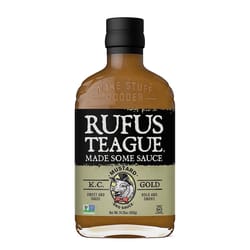 Rufus Teague BBQ Sauce - Gluten Free KC Gold BBQ Sauce 14.25 oz