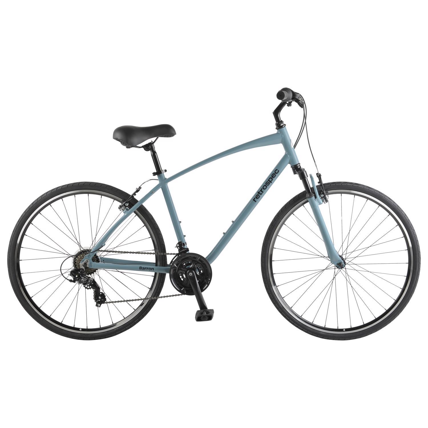 Retrospec Baron Hybrid Men Bicycle Blue Fog Sansujyuku sansujyuku.com
