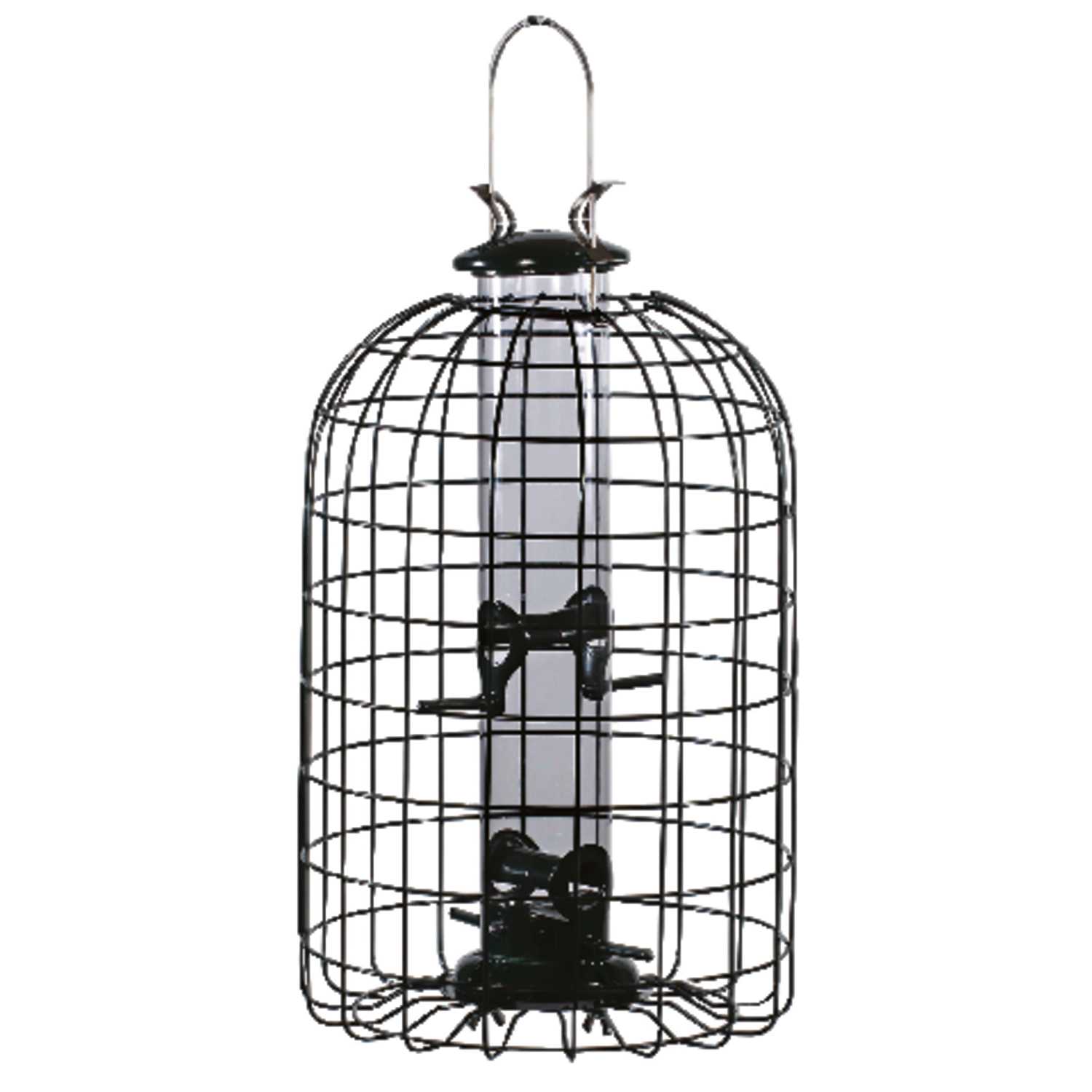 Audubon Wild Bird 1 25 Lb Plastic Wire Caged Tube Bird Feeder 4