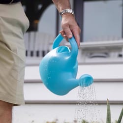 Bloem Translucent Blue 1 gal Resin Watering Can