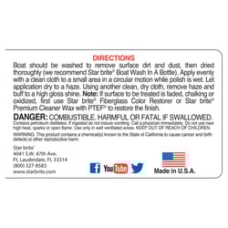 Star brite Wax Wax 14 oz