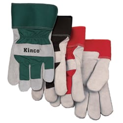 Kinco Men's Outdoor Cowhide Work Gloves Gray XL 1 pair