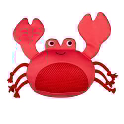 Pet Shop by Fringe Studio Red Neoprene Crab Dog Toy 1 pk