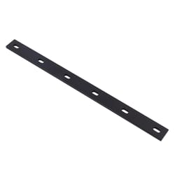 Hampton 1/4 in. H X 1.5 in. W X 20 in. L Black Steel Mending Plate