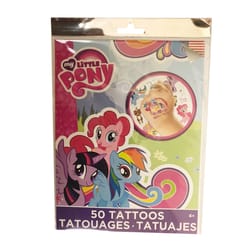 Savvi My Little Pony Tattoos Plastic 50 pc