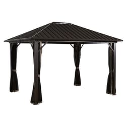 Sojag Genova Modern Gazebo 9 ft. H X 10 ft. W X 14 ft. L