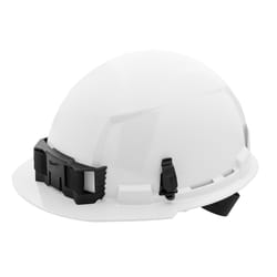 Milwaukee Ratchet Front Brim Hard Hat White