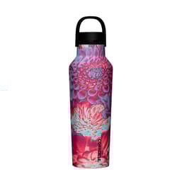 Corkcicle Series A 20 oz Dopamine Floral BPA Free Insulated Water Bottle