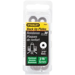 Stanley Aluminum Backup Plates 3/16 in. 30 pc