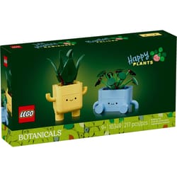 LEGO Botanicals Happy Plants Building Set Multicolored 217 pc