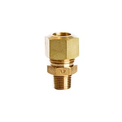 ATC 3/8 in. Compression 1/8 in. D MPT Brass Connector