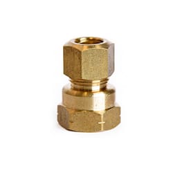 ATC 3/8 in. Compression in. X 3/8 in. D FPT Brass Coupling