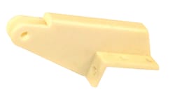 Barton Kramer White Plastic Jamb Bracket 1.125 in. L X 1.62 in. H 1 pk