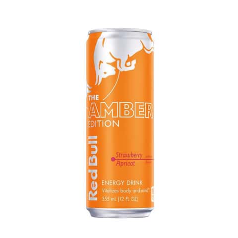 Red Bull Amber Edition Strawberry Apricot Energy Drink 12 oz - Ace