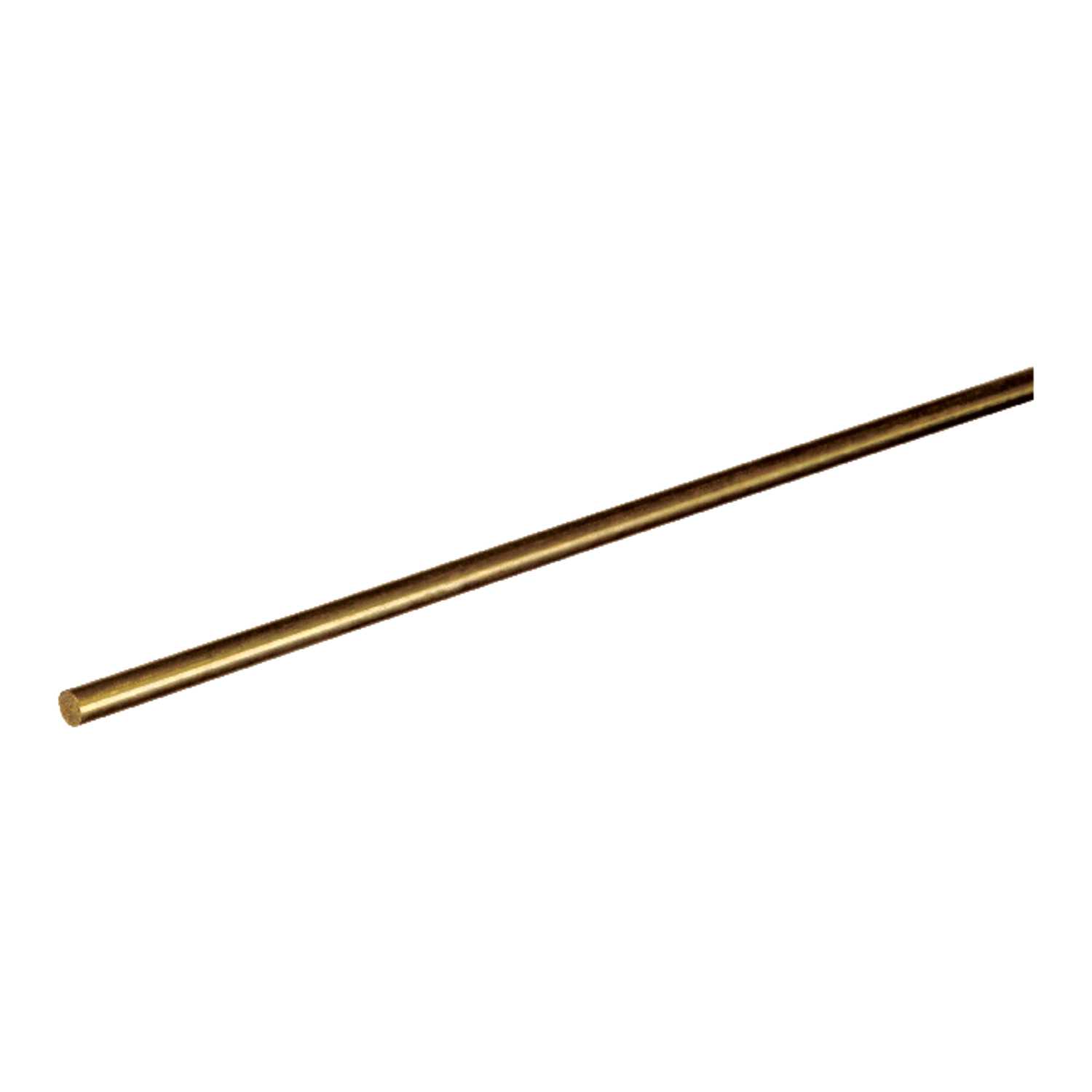 Boltmaster 1/8 in. Dia. x 36 in. L Brass Rod 1 pk Ace Hardware