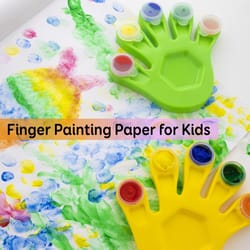 Bazic Products 16 in. W X 12 in. L Finger Paint Paper Pad 20 sheet