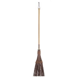 Better!Broom Mini Broom 39 in. Wood Gardening Broom Wood Handle
