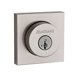 Kwikset Signature Series Satin Nickel Zinc Single Cylinder Smart Key Deadbolt