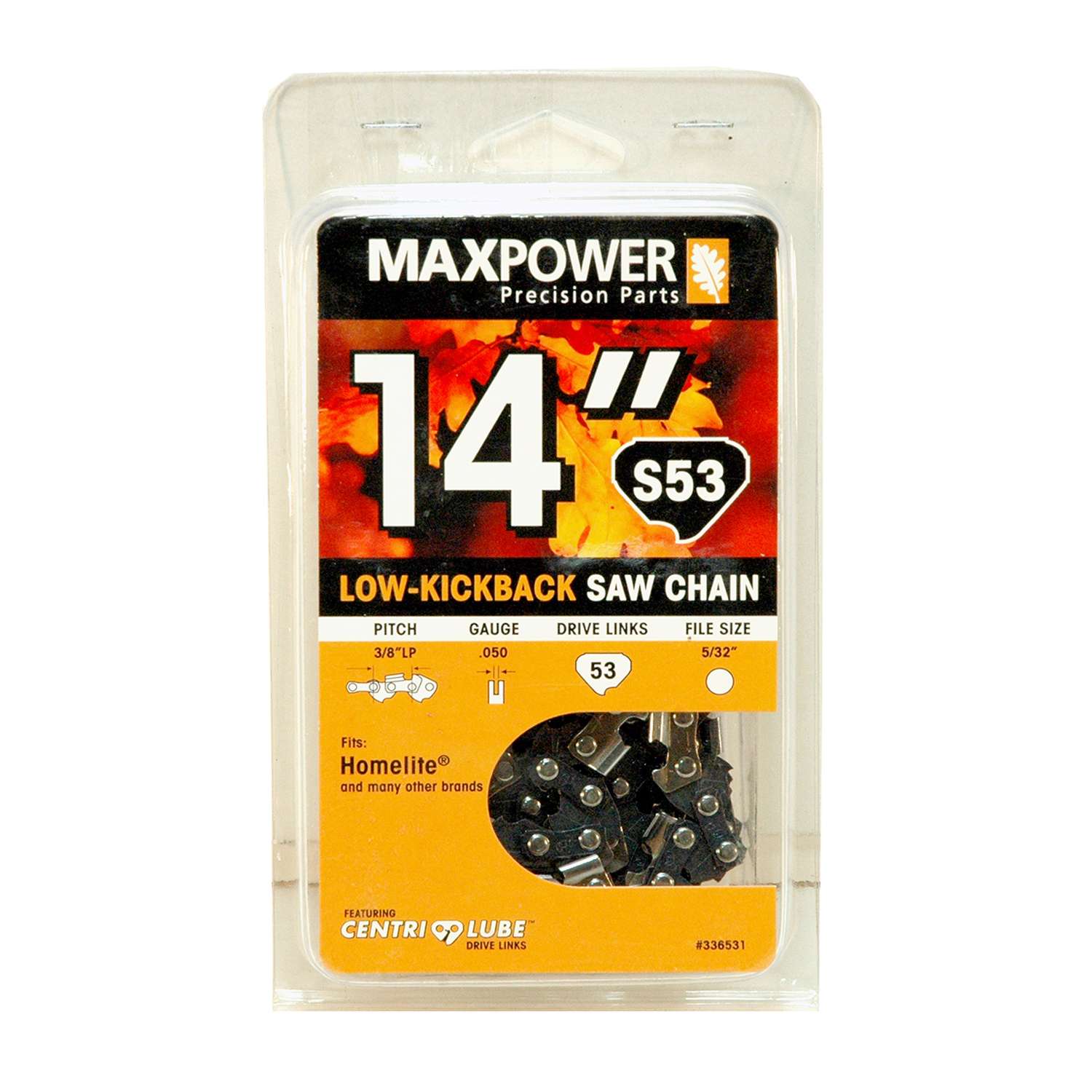 MaxPower 14 in. 53 links Chainsaw Chain Ace Hardware