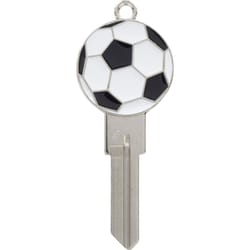 HILLMAN 3D Soccer Ball Cast Head Key House/Office Universal Key Blank Single