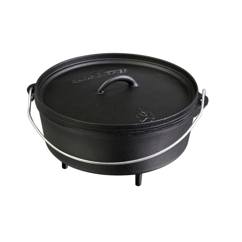 Camp Chef Classic Cast Iron Dutch Oven 6 qt Black Sansujyuku sansujyuku.com
