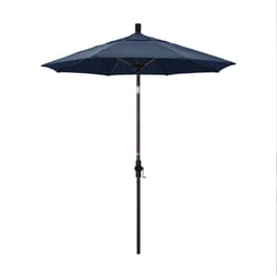 California Umbrella Sun Master Series 7.5 ft. Tiltable Spectrum Indigo Market Umbrella